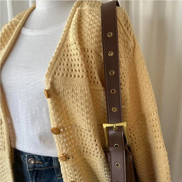 Vintage Sigrid Olsen Knit Cardigan size small. - Picture 7 of 8